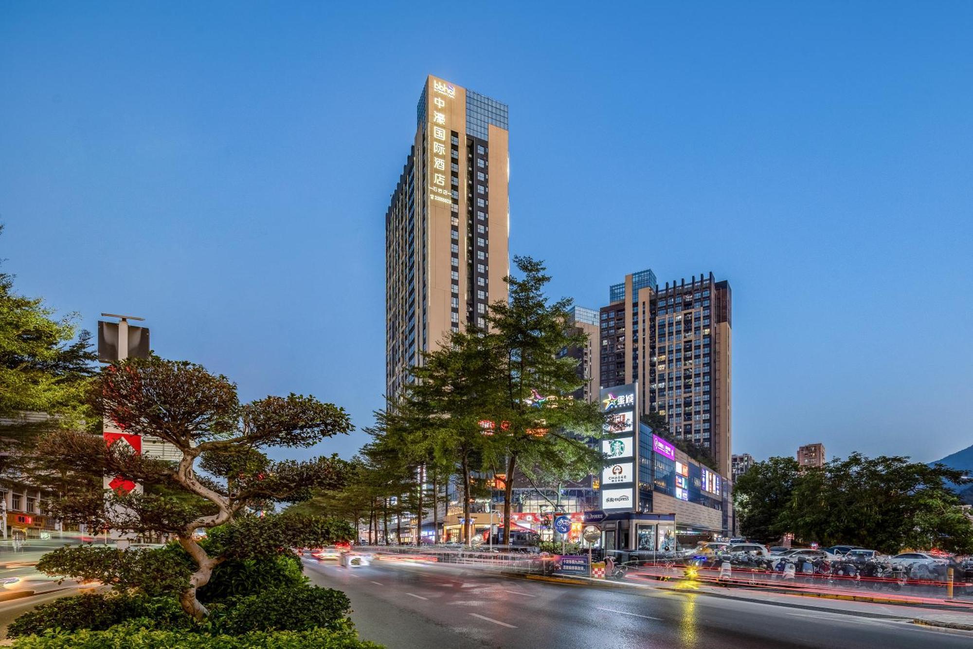 Zhonghao International Hotel Shénzhen Exterior foto